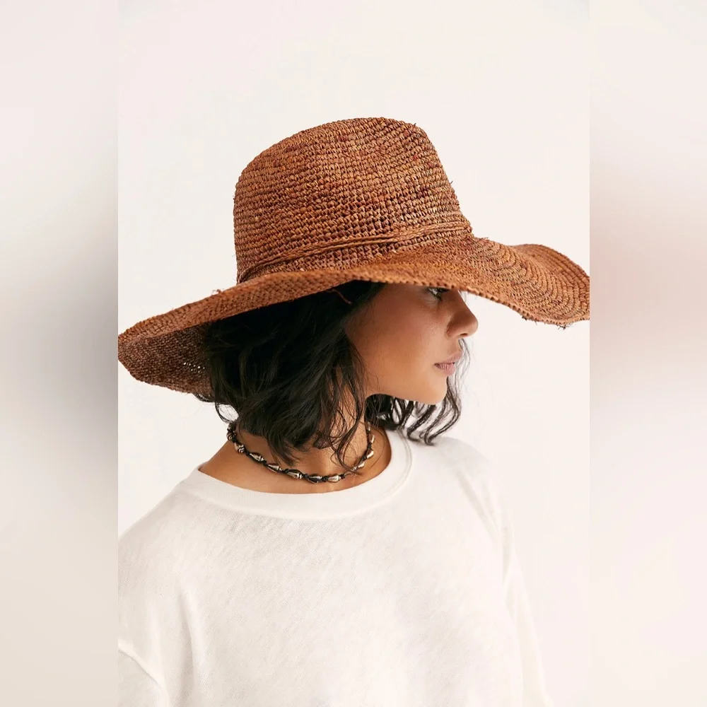 ✨FREE PEOPLE✨Marley Straw Hat - Picture 3 of 7